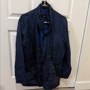 Hugo Boss Dark Blue Lightweight Jacket